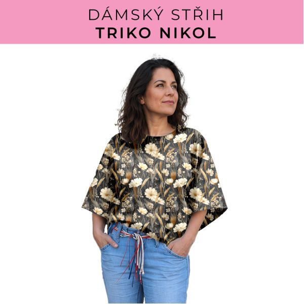 Dámský střih -  triko Nikol
