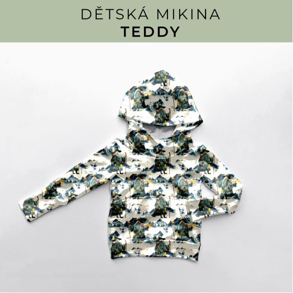 DĚTSKÝ střih - Mikina Teddy