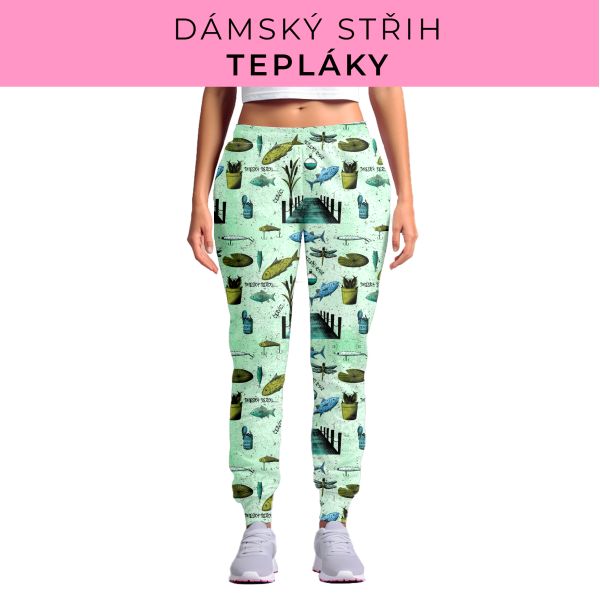 DÁMSKÝ střih - tepláky