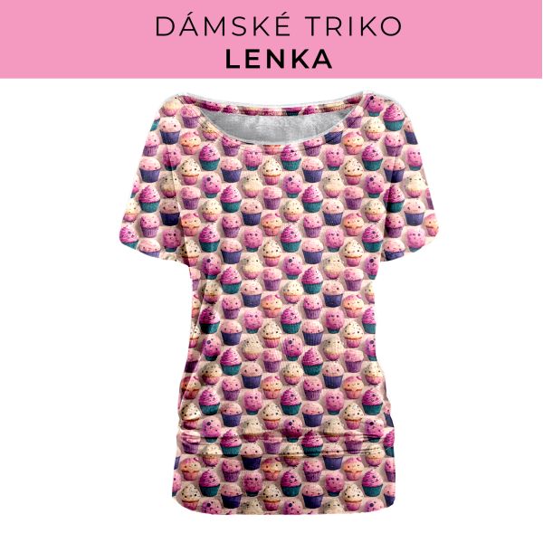 DÁMSKÝ střih - Triko Lenka