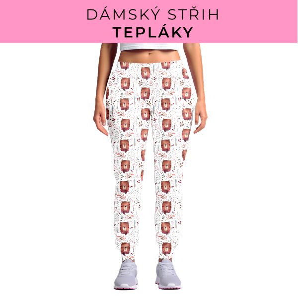 DÁMSKÝ střih - tepláky