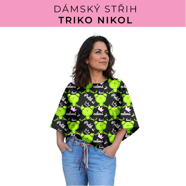 Dámský střih -  triko Nikol