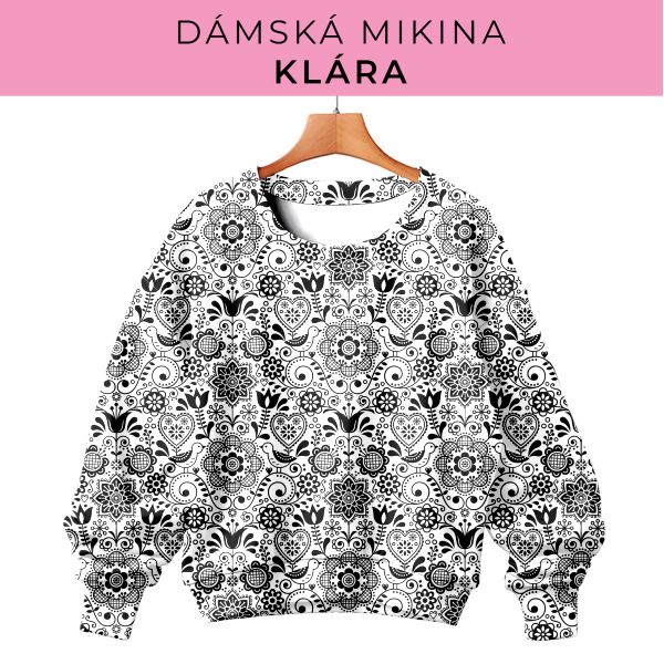 DÁMSKÝ střih - mikina Klára