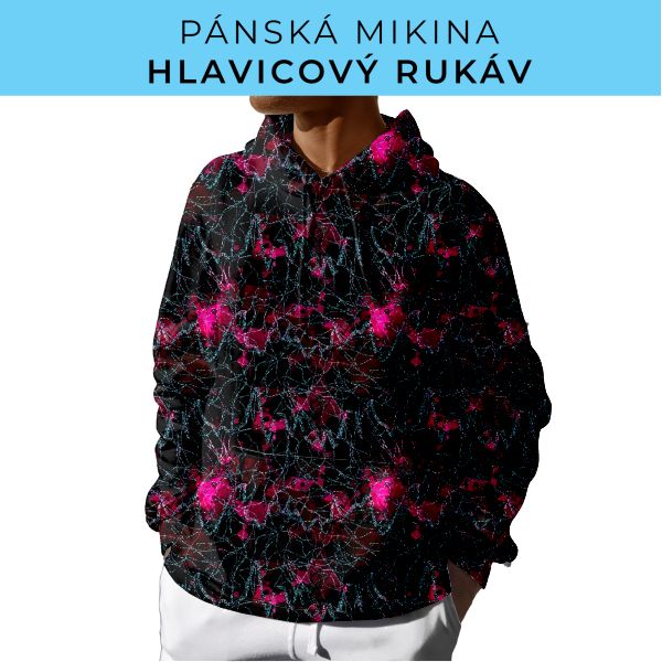 PÁNSKÝ střih - mikina s kapucí