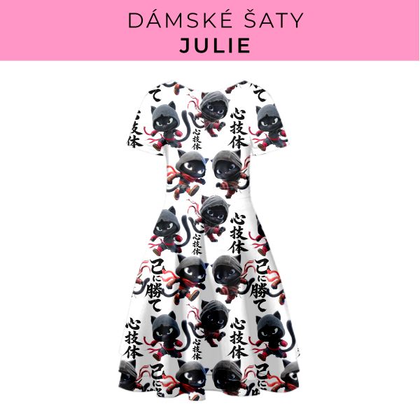 DÁMSKÝ střih - šaty julie