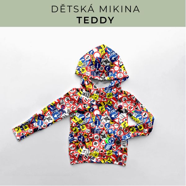 DĚTSKÝ střih - Mikina Teddy