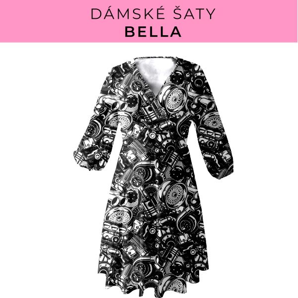 DÁMSKÝ střih - šaty Bella