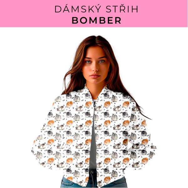 DÁMSKÝ střih - Bomber