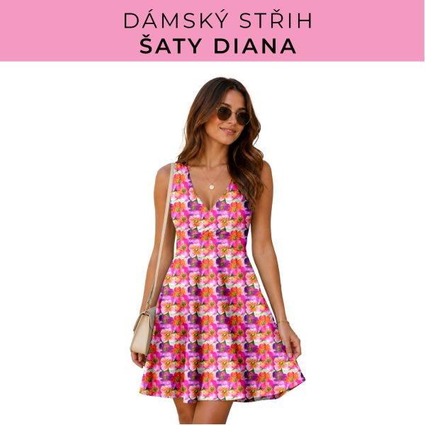 Dámský střih - šaty Diana
