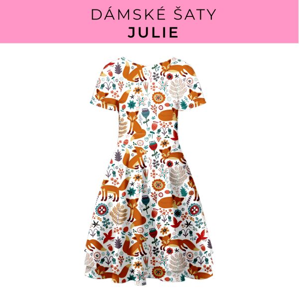 DÁMSKÝ střih - šaty julie