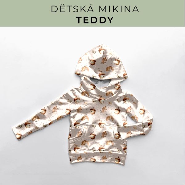 DĚTSKÝ střih - Mikina Teddy