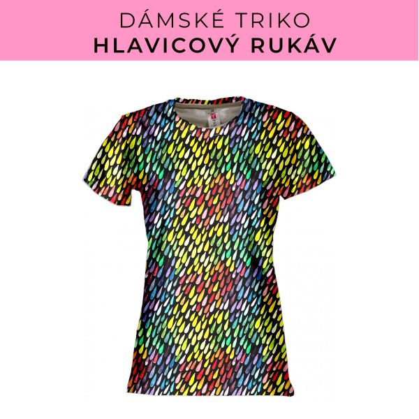 DÁMSKÝ střih - triko základní