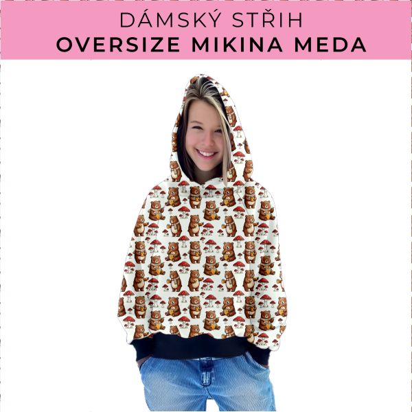 Dámský střih - mikina Meda