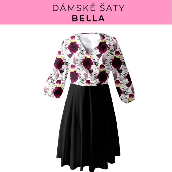 DÁMSKÝ střih - šaty Bella