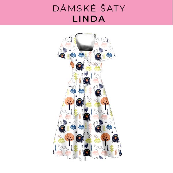 DÁMSKÝ střih - šaty Linda