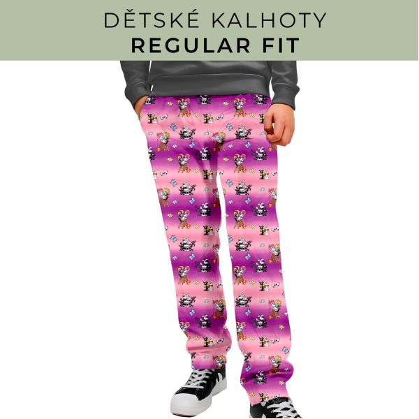 DĚTSKÝ STŘIH - Kalhoty Regular fit