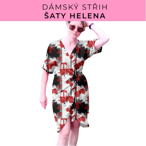 Dámský střih na šaty  Helena