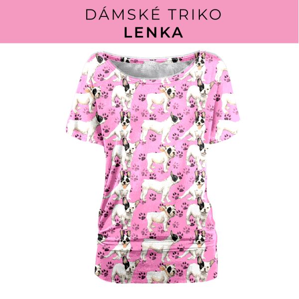 DÁMSKÝ střih - Triko Lenka