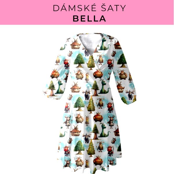 DÁMSKÝ střih - šaty Bella