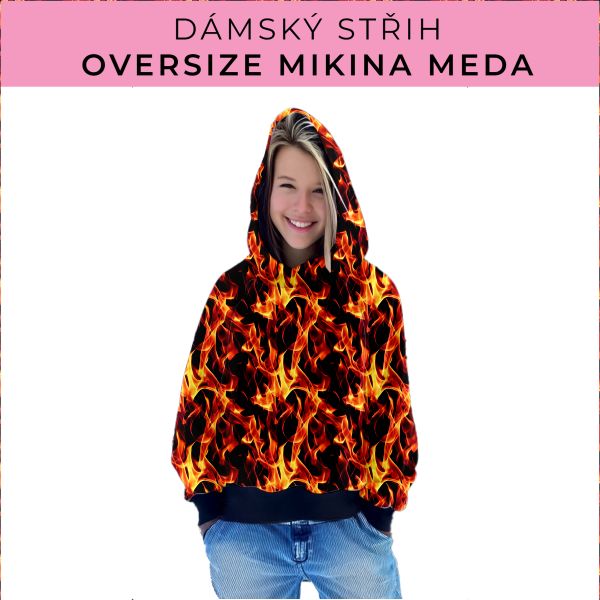 Dámský střih - mikina Meda