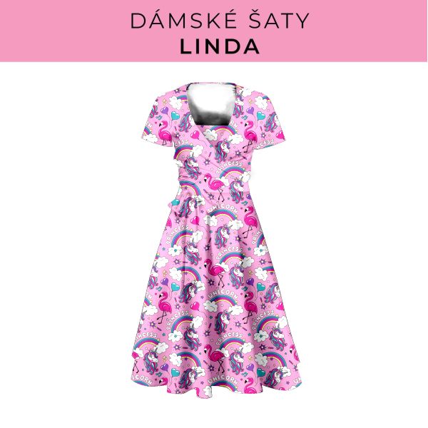 DÁMSKÝ střih - šaty Linda