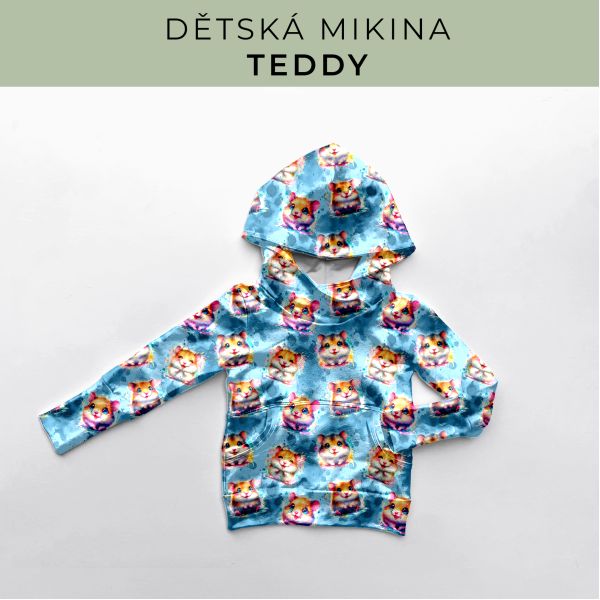 DĚTSKÝ střih - Mikina Teddy
