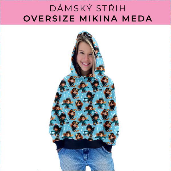 Dámský střih - mikina Meda