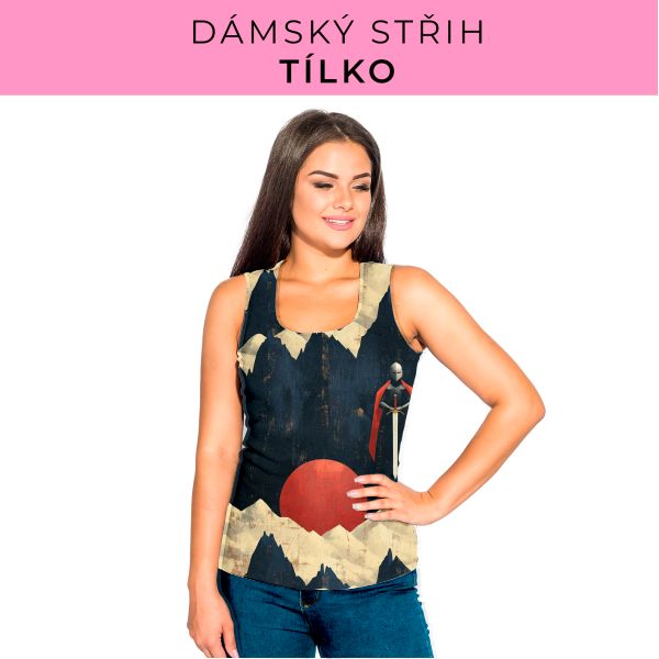 DÁMSKÝ střih - Tílko a kalhoty 