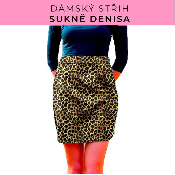 Dámský střih - Dámská sukně Denisa