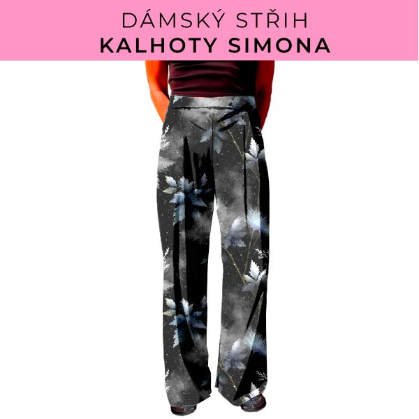 Dámský střih - kalhoty Simona
