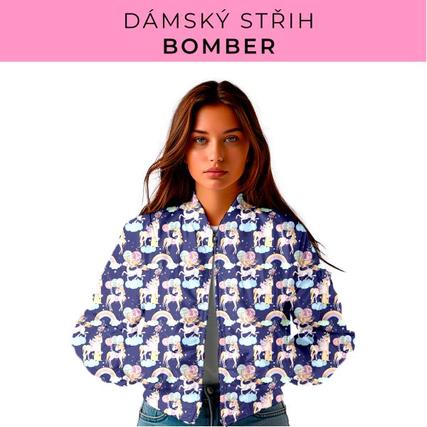 DÁMSKÝ střih - Bomber