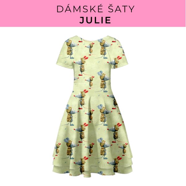 DÁMSKÝ střih - šaty julie