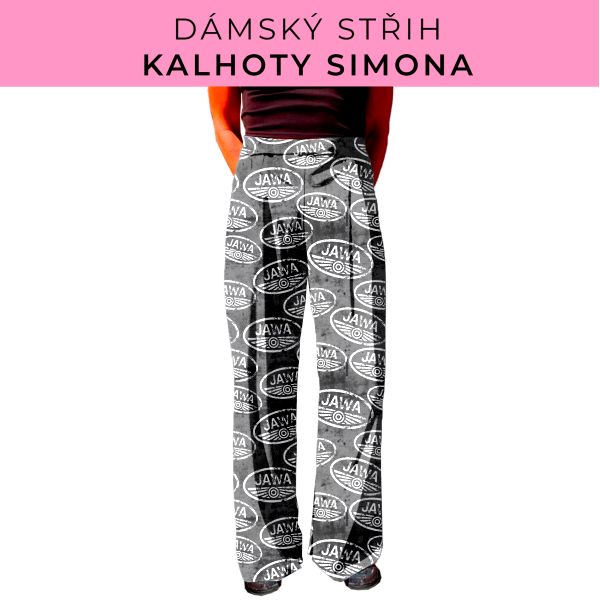 Dámský střih - kalhoty Simona