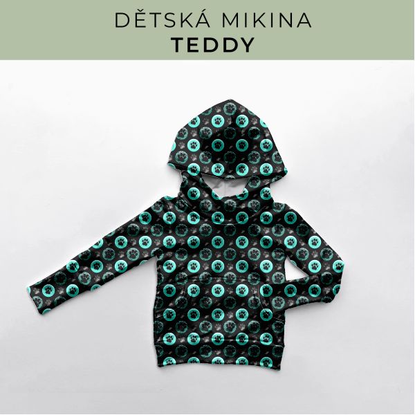 DĚTSKÝ střih - Mikina Teddy