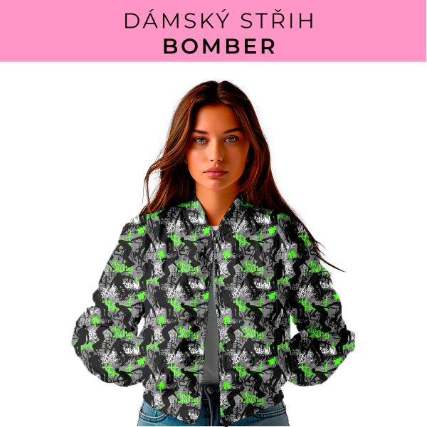 DÁMSKÝ střih - Bomber