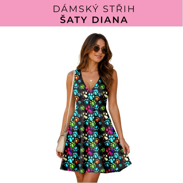 Dámský střih - šaty Diana