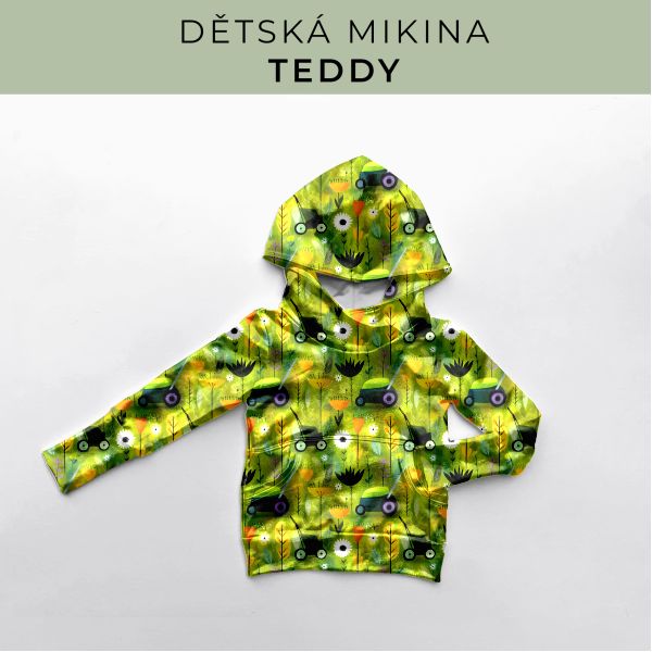 DĚTSKÝ střih - Mikina Teddy