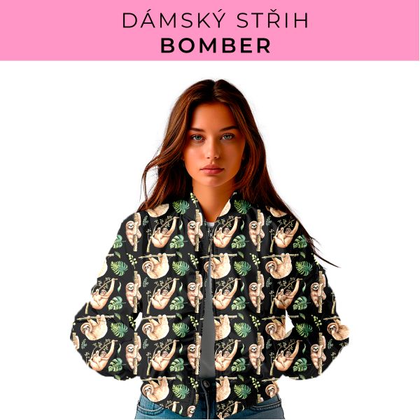 DÁMSKÝ střih - Bomber
