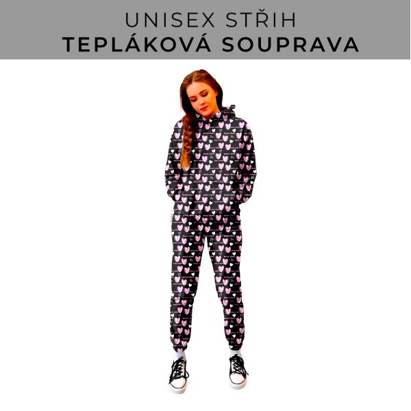 DÁMSKÝ střih - SET mikina a tepláky 