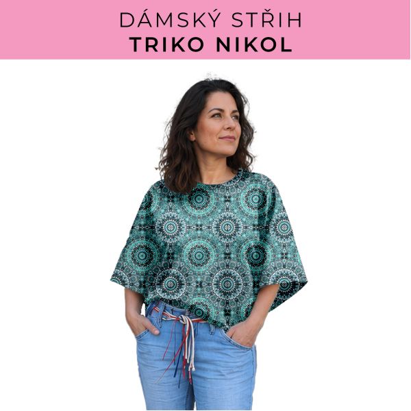 Dámský střih -  triko Nikol