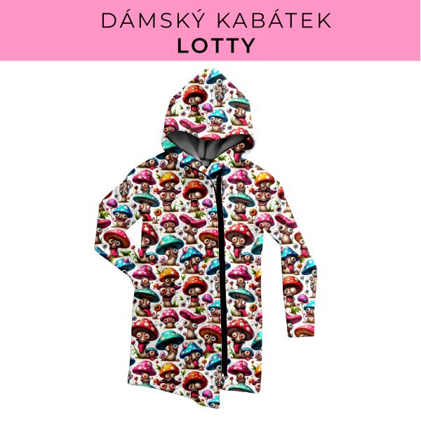 DÁMSKÝ střih - Kabátek Lotty
