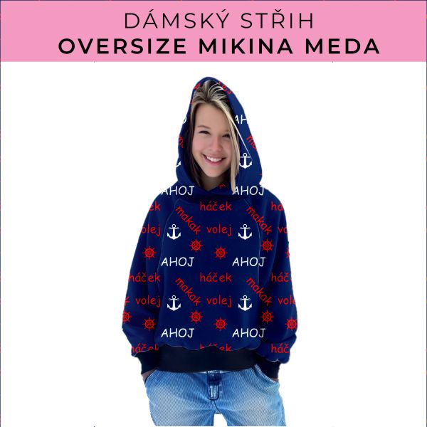 Dámský střih - mikina Meda