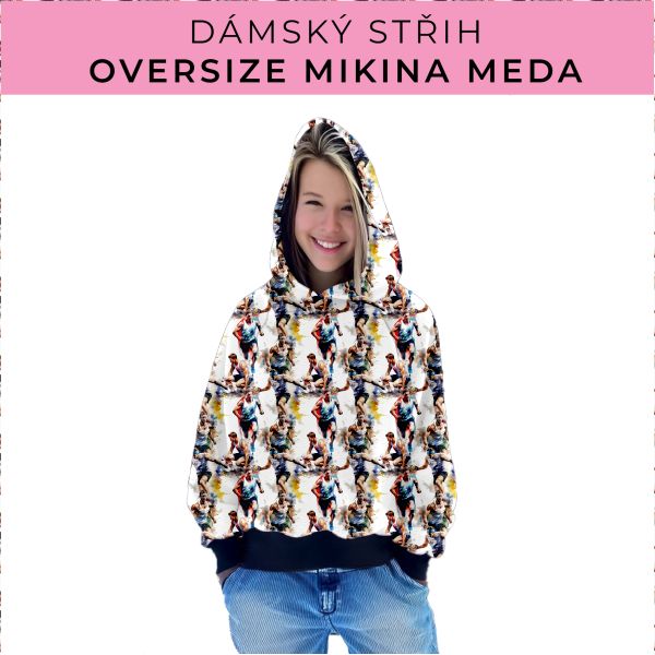 Dámský střih - mikina Meda