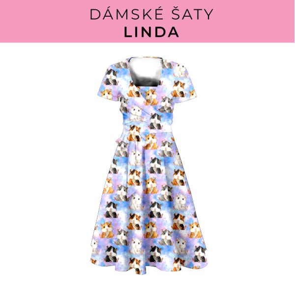 DÁMSKÝ střih - šaty Linda