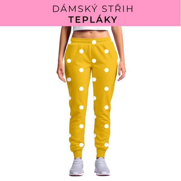 DÁMSKÝ střih - tepláky