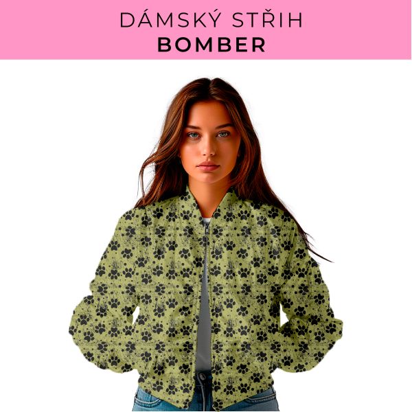 DÁMSKÝ střih - Bomber