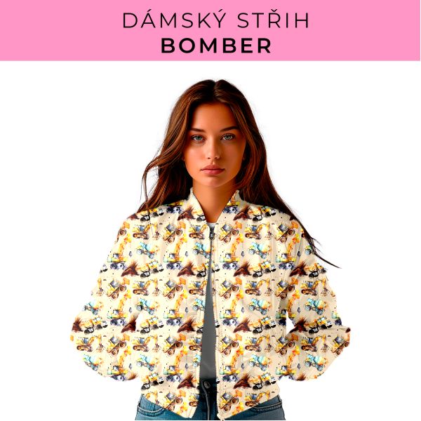 DÁMSKÝ střih - Bomber