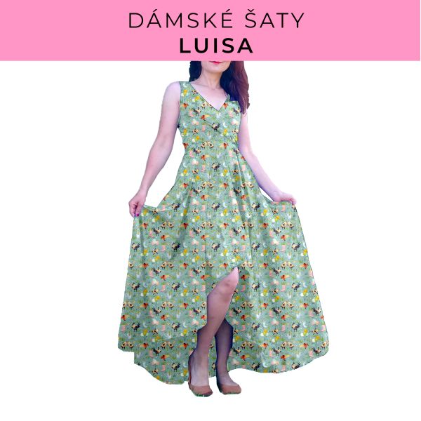 DÁMSKÝ střih - šaty Luisa