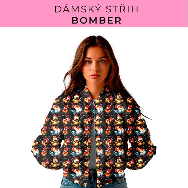 DÁMSKÝ střih - Bomber