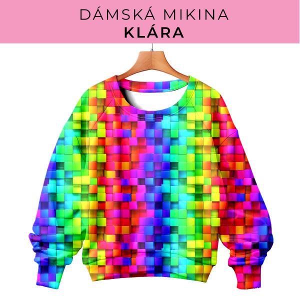 DÁMSKÝ střih - mikina Klára